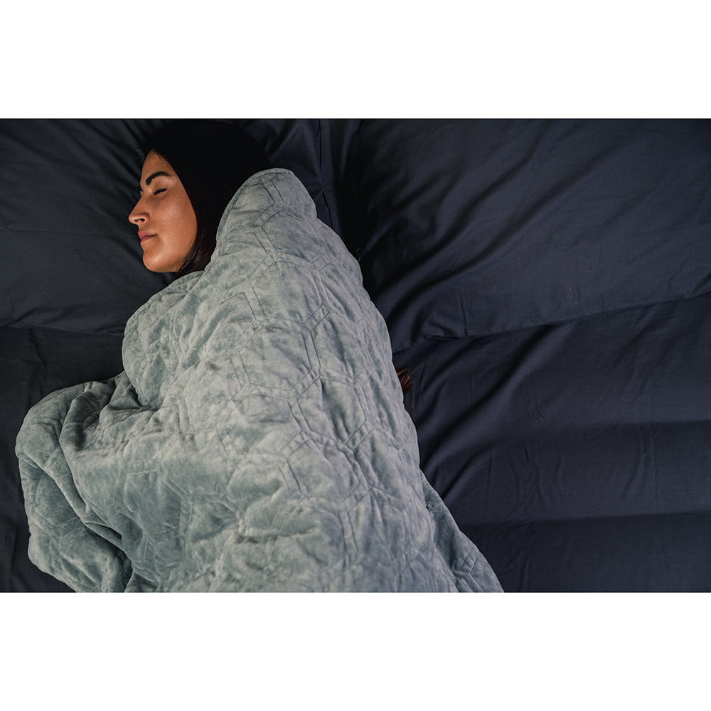 Degrees of Comfort Weighted Blanket 20 lbs Queen Size, Heavy Blankets for  Adult, 1 x Cozy Heat Warm Minky Plush Washable Removable Covers Included